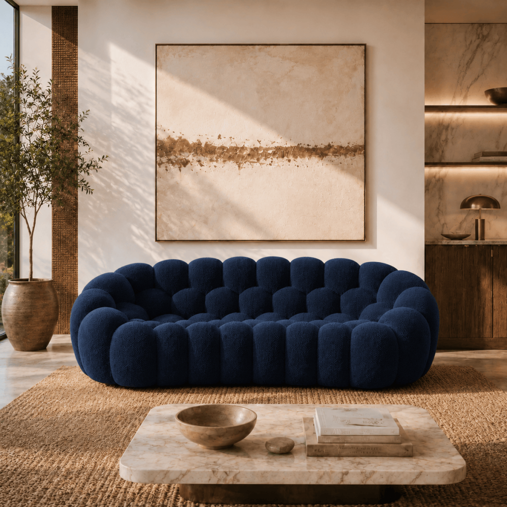 3-Seater Bubble Sofa - Sofa - QONKA HOME