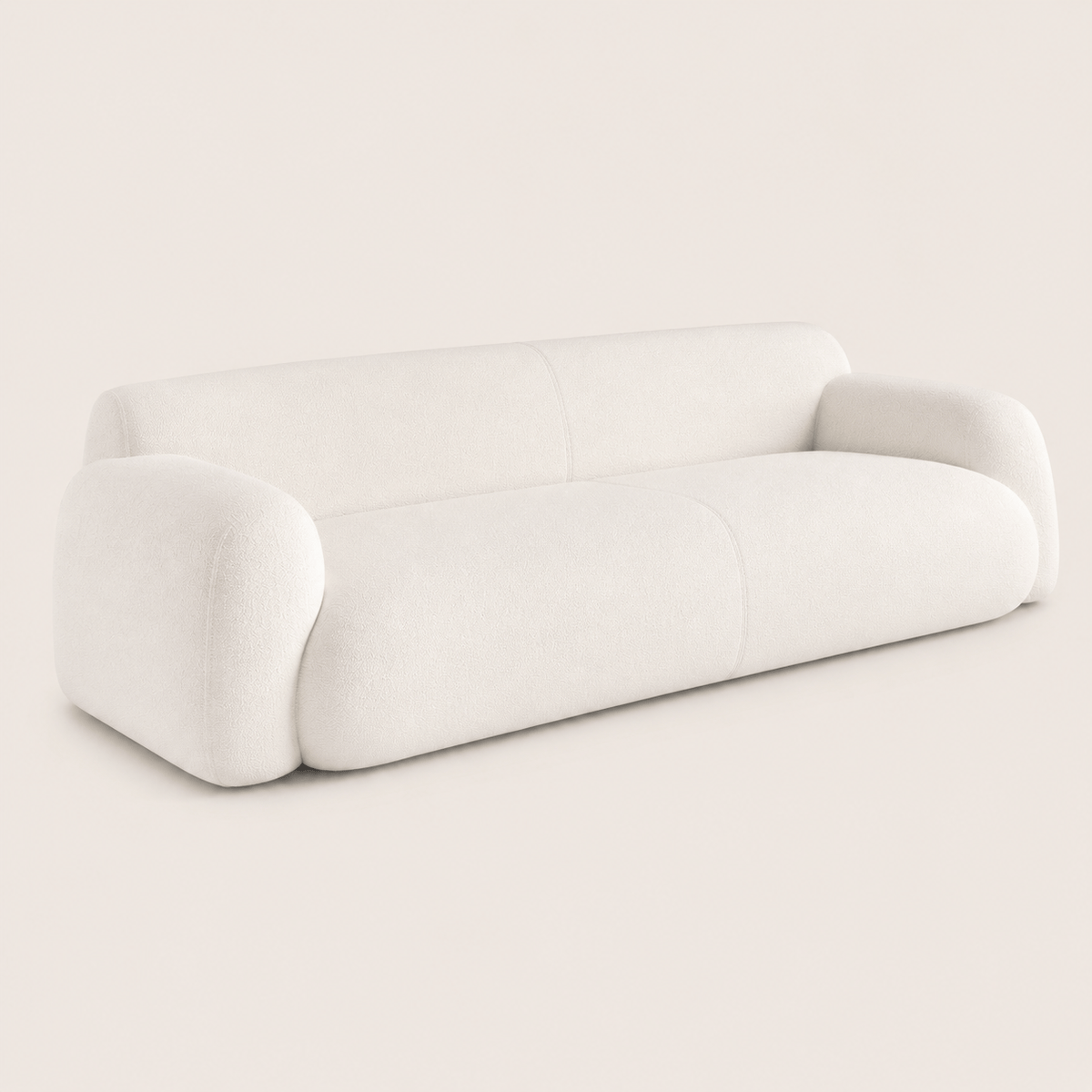 Boucle bubble modular sofa section detail wabi-sabi sofa supplier China