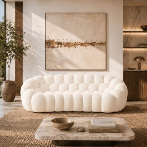 3-Seater Bubble Sofa - Sofa - QONKA HOME