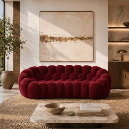 3-Seater Bubble Sofa - Sofa - QONKA HOME