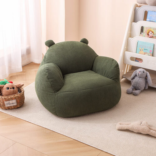 Children’s Small Sofa, Reading Nook Corduroy Sofa Chair - kids furniture - QONKA HOME