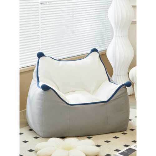 Bean Bag Lounge Chair with Totoro Backrest - Living room furniture - QONKA HOME