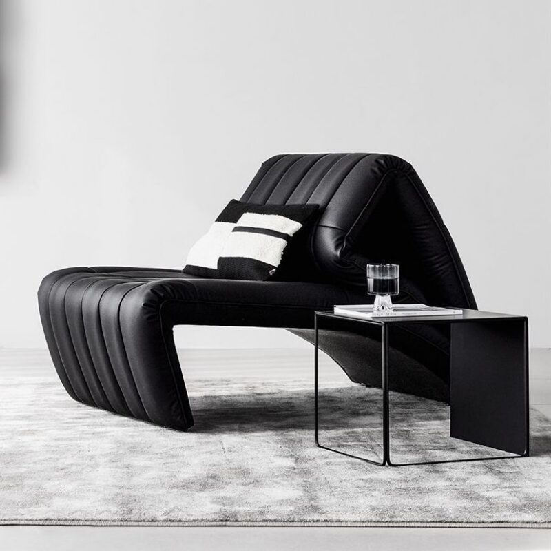 Italian Minimalist Barcelona Lounge Chair - Living room furniture - QONKA HOME