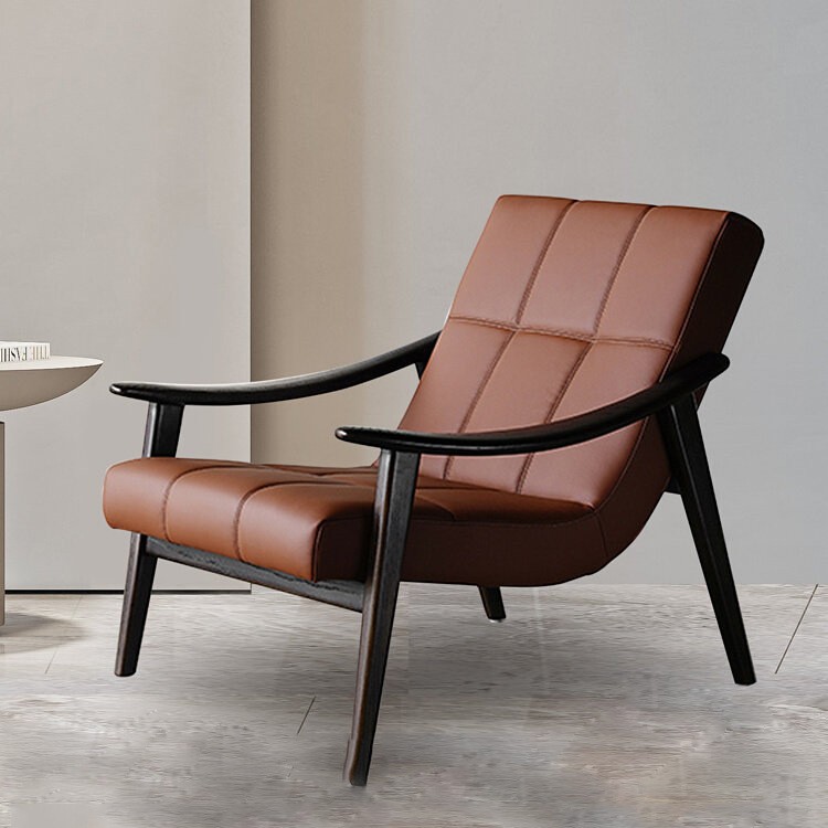 Italian Top-Grain Leather Recliner - Living room furniture - QONKA HOME