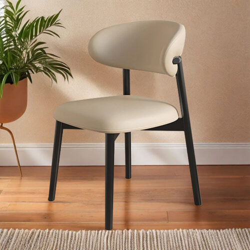 Cream-Style Dining Chairs - Dining chair - QONKA HOME