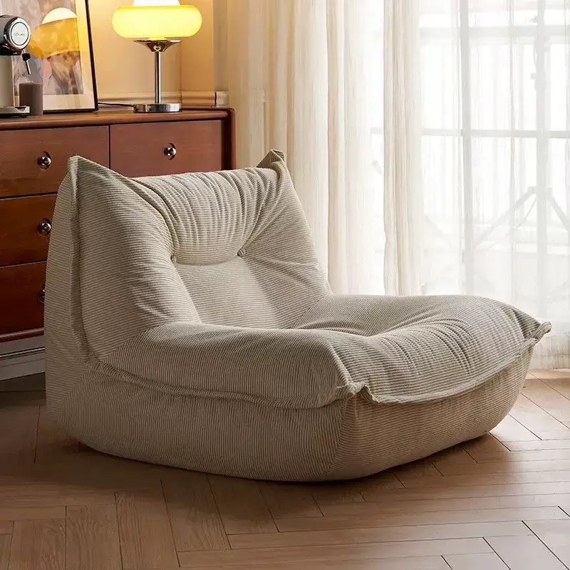Foldable Bean Bag Chair, Compact Single-seater Sofa - Living room furniture - QONKA HOME