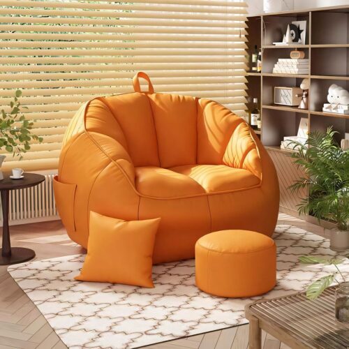 A Lazy Chair for Lounging or Sleeping - Living room furniture - QONKA HOME