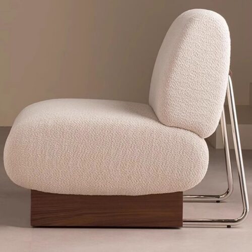 French Vintage Solid Wood Sofa, Bauhaus-Style Vintage - Living room furniture - QONKA HOME