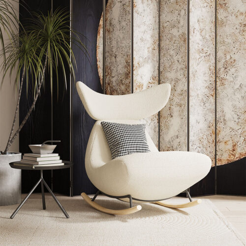 Nordic Recliner Sofa for the Living Room - Living room furniture - QONKA HOME