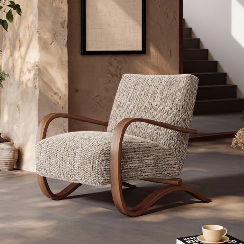Italian-style Luxury Sofa Chair - Living room furniture - QONKA HOME