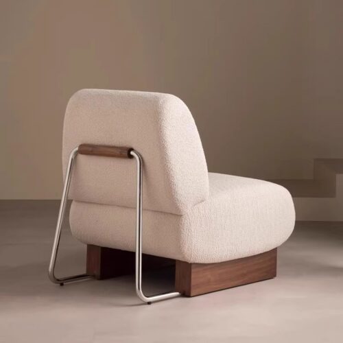 French Vintage Solid Wood Sofa, Bauhaus-Style Vintage - Living room furniture - QONKA HOME