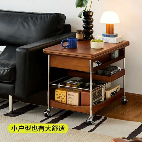 Multifunctional Mobile Folding Coffee Table - Coffee table - QONKA HOME