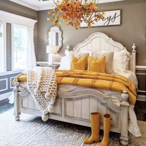 Premium Vintage Rustic Farmhouse SolidWood Bed - Bed - QONKA HOME