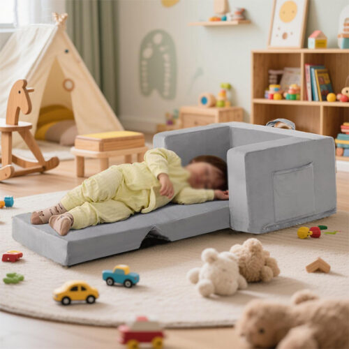 Vacuum-Compressed Children’s Sofa, Toddler Reading Sofa - kids furniture - QONKA HOME
