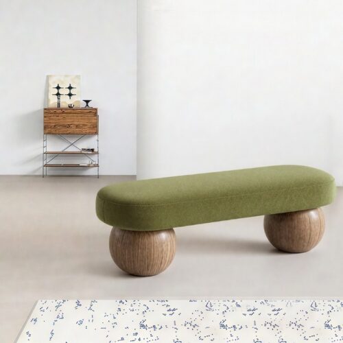 Nordic-French Style Home Shoe Bench - Bedroom furniture - QONKA HOME