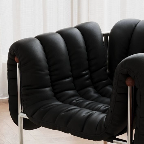Italian-Style Minimalist Single Armchair,Casual Armchair - Living room furniture - QONKA HOME