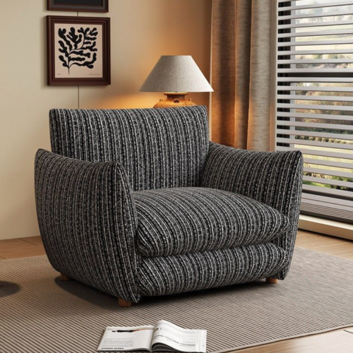 Vintage-style Lounge Chair - Living room furniture - QONKA HOME