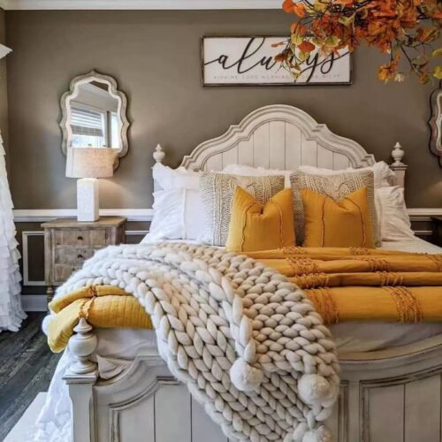 Premium Vintage Rustic Farmhouse SolidWood Bed - Bed - QONKA HOME