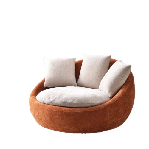 Bird’s Nest Lounge Chair, High-End Swivel Single-Seater Sofa - Living room furniture - QONKA HOME
