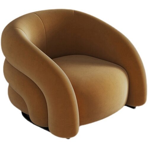 Nordic-Style Luxury Single Armchair, Trendy and Creative Design - Living room furniture - QONKA HOME