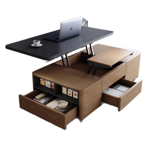 Modern Multi-functional Lift Top Coffee Table - Coffee table - QONKA HOME