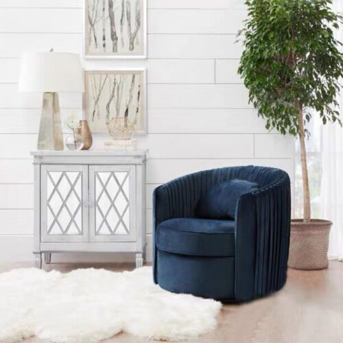 Italian-style luxury pleated sofa - Living room furniture - QONKA HOME