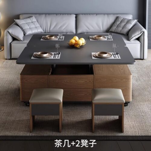 Modern Multi-functional Lift Top Coffee Table - Coffee table - QONKA HOME