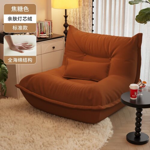 Foldable Bean Bag Chair, Compact Single-seater Sofa - Living room furniture - QONKA HOME