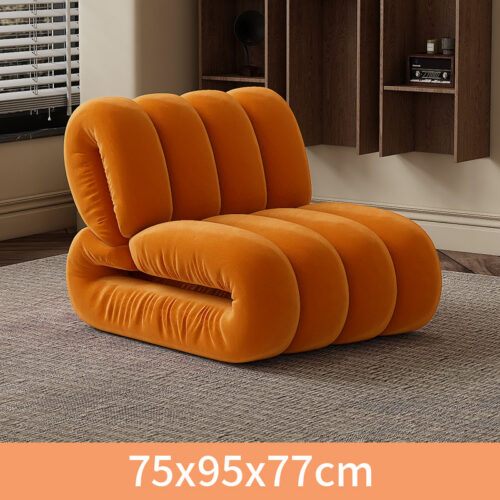 Trendy Vintage-Style Single Recliner - Living room furniture - QONKA HOME
