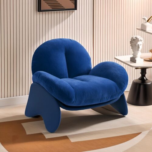 Italian-Style Minimalist, Light Luxury Casual Single-Seater Sofa - Living room furniture - QONKA HOME