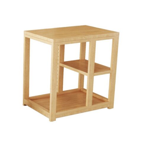 Solid Wood Japanese‑Style Tea Table Set With Chairs - Living room furniture - QONKA HOME