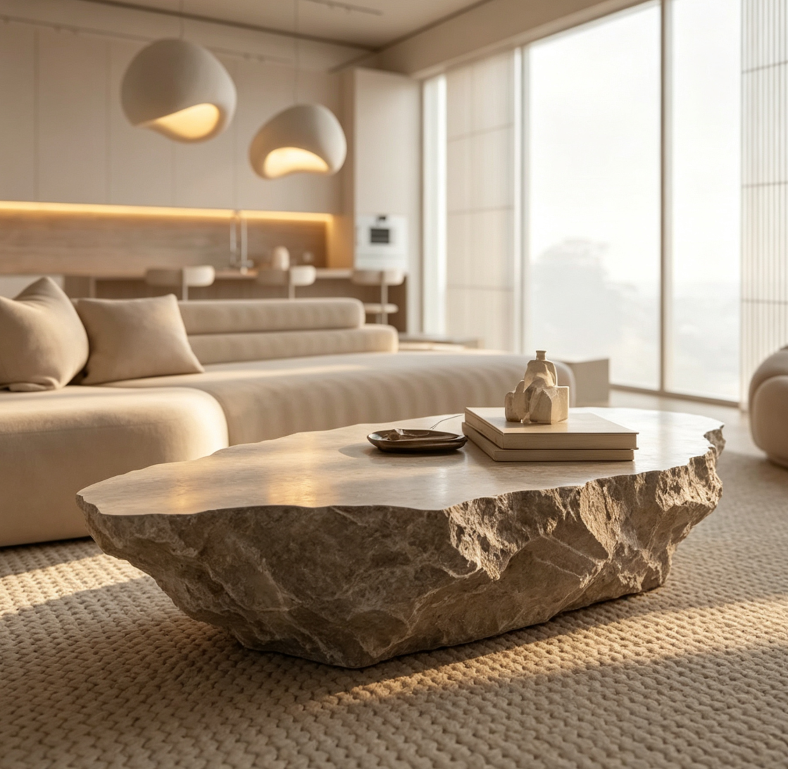 Multifunctional Lift Top Coffee Table, Solid Wood Storage Coffee Table With Wheels & Cup Holder