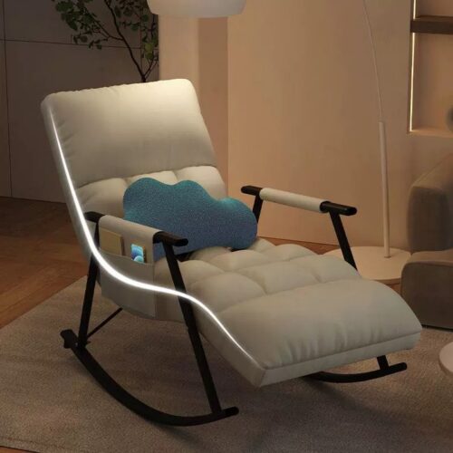 Rocking chairs for the living room, bedroom and balcony - 微信图片 20260804150305 3216 14 - QONKA HOME