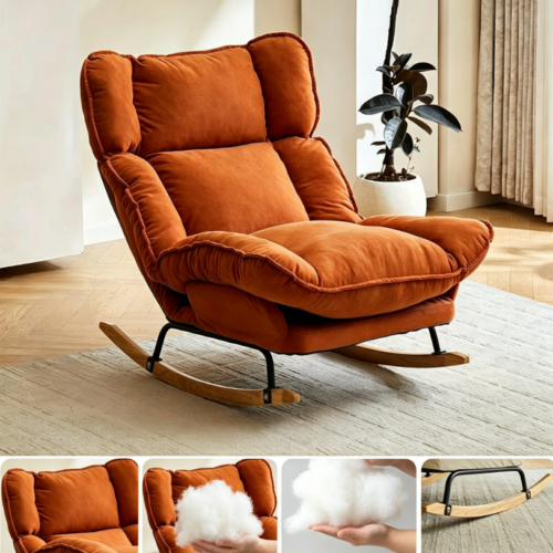 Rocking chair with multi-position adjustable headrest and backrest - 微信图片 20260804172219 3256 14 1 - QONKA HOME