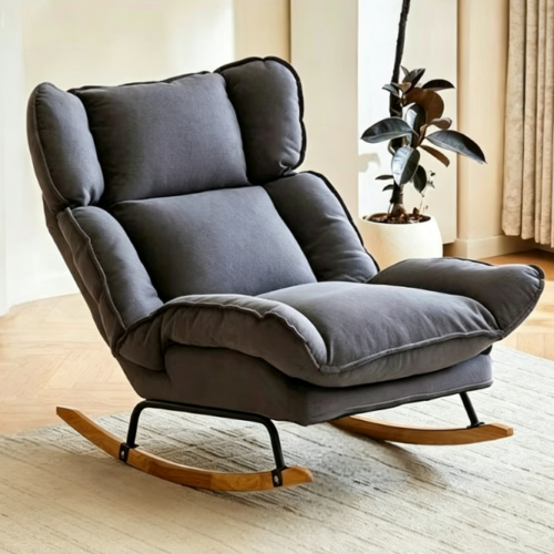 Rocking chair with multi-position adjustable headrest and backrest - 微信图片 20260804172219 3258 14 1 - QONKA HOME