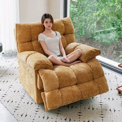 Electric Sofa with Massage and Heating Functions - Living room chair - QONKA HOME