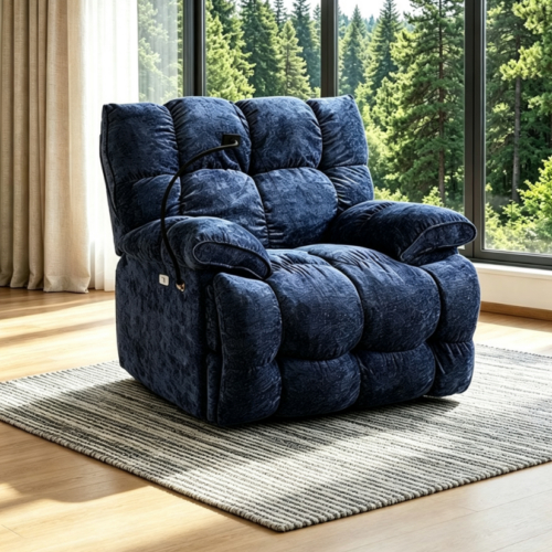 Electric Sofa with Massage and Heating Functions - Living room chair - QONKA HOME