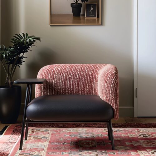 Upholstered living room meeting chairs - Living room chair - QONKA HOME