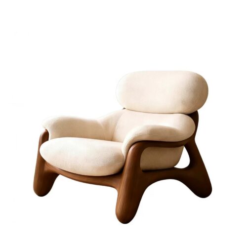 Uniquely designed single-seater lounge chair - Living room furniture - QONKA HOME
