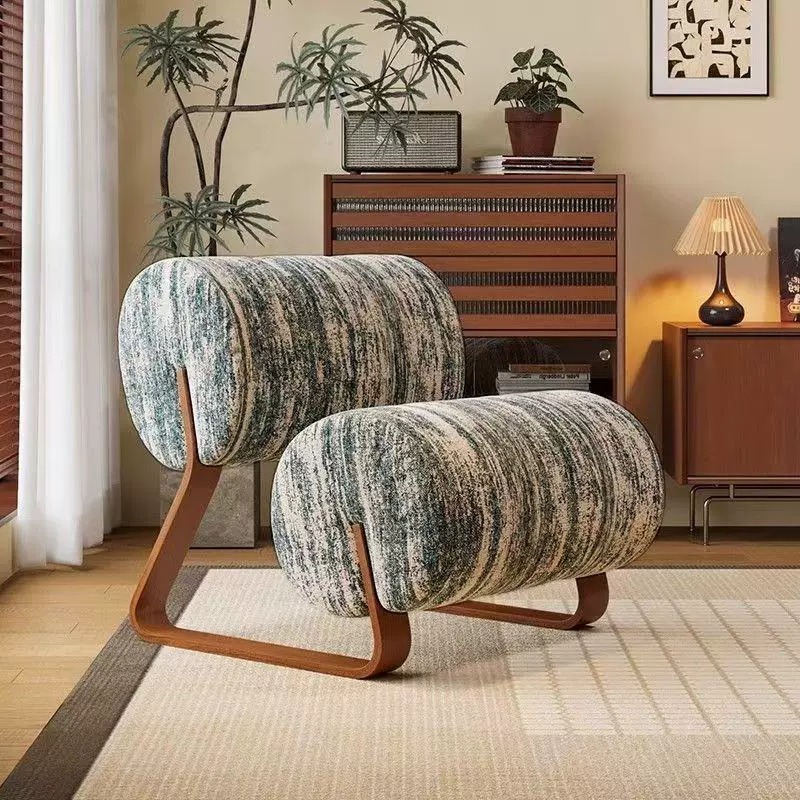 Creative Design Fleece Lounge Chair - Living room furniture - QONKA HOME