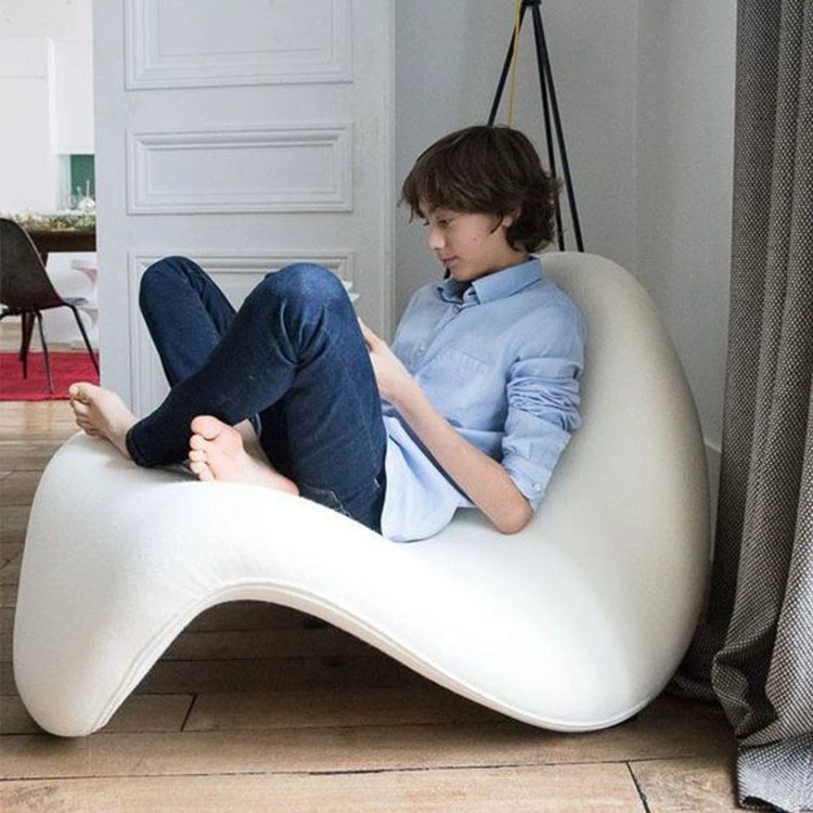 Creative Tongue Shape Designer Leisure Accent Chair - Living room furniture - QONKA HOME