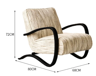 Italian-style Luxury Sofa Chair - Living room furniture - QONKA HOME