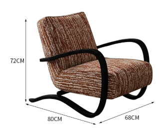 Italian-style Luxury Sofa Chair - Living room furniture - QONKA HOME