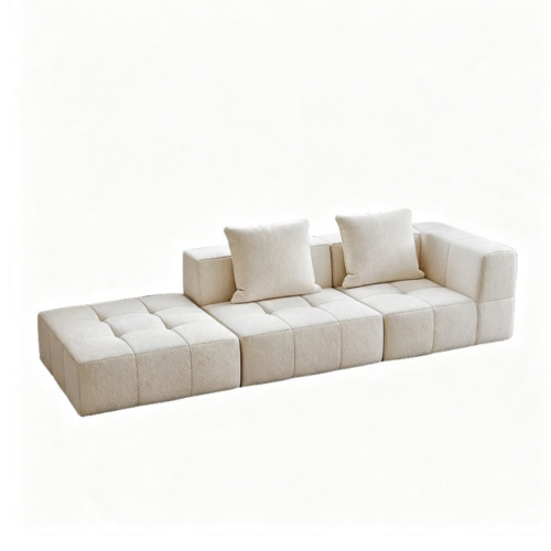 Vacuum Compressed Modular Sectional Sofa - Living room furniture - QONKA HOME