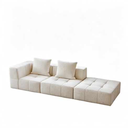 Vacuum Compressed Modular Sectional Sofa - Living room furniture - QONKA HOME