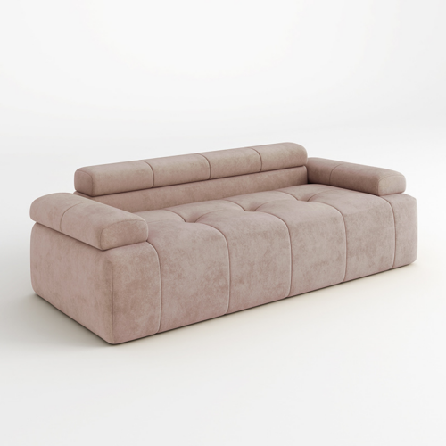 Vacuum Compressed All‑Sponge Lazy Sofa - Living room furniture - QONKA HOME
