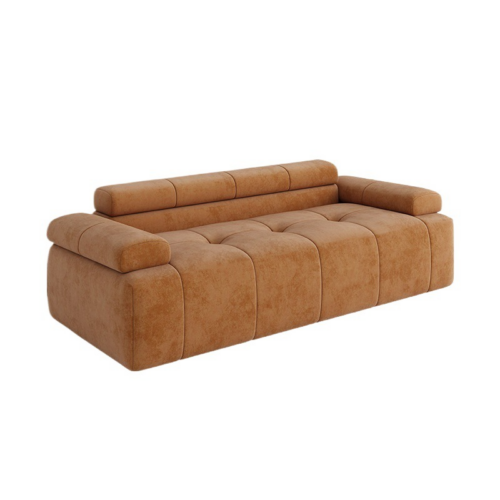 Vacuum Compressed All‑Sponge Lazy Sofa - Living room furniture - QONKA HOME