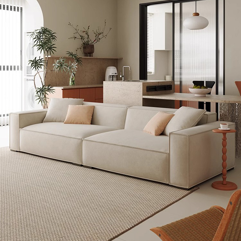 Modular Vacuum Compressed Block Sofa - Living room furniture - QONKA HOME