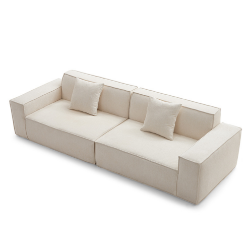 Modular Vacuum Compressed Block Sofa - Living room furniture - QONKA HOME