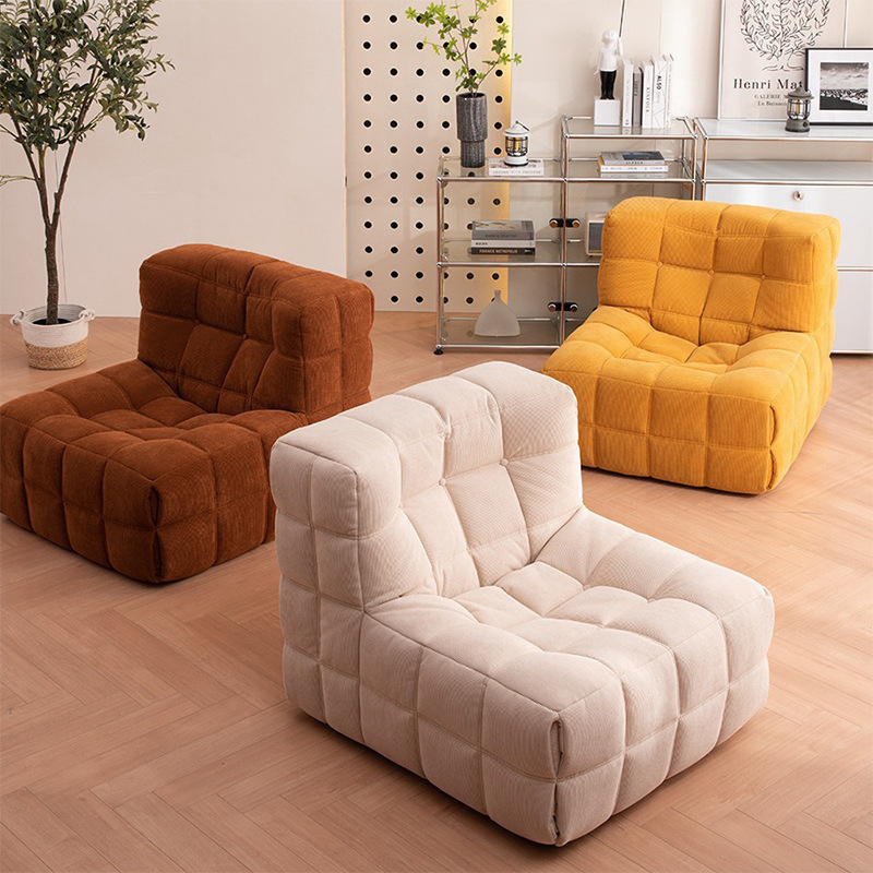 Fabric Compressed Sofa Removable Cover - Living room furniture - QONKA HOME